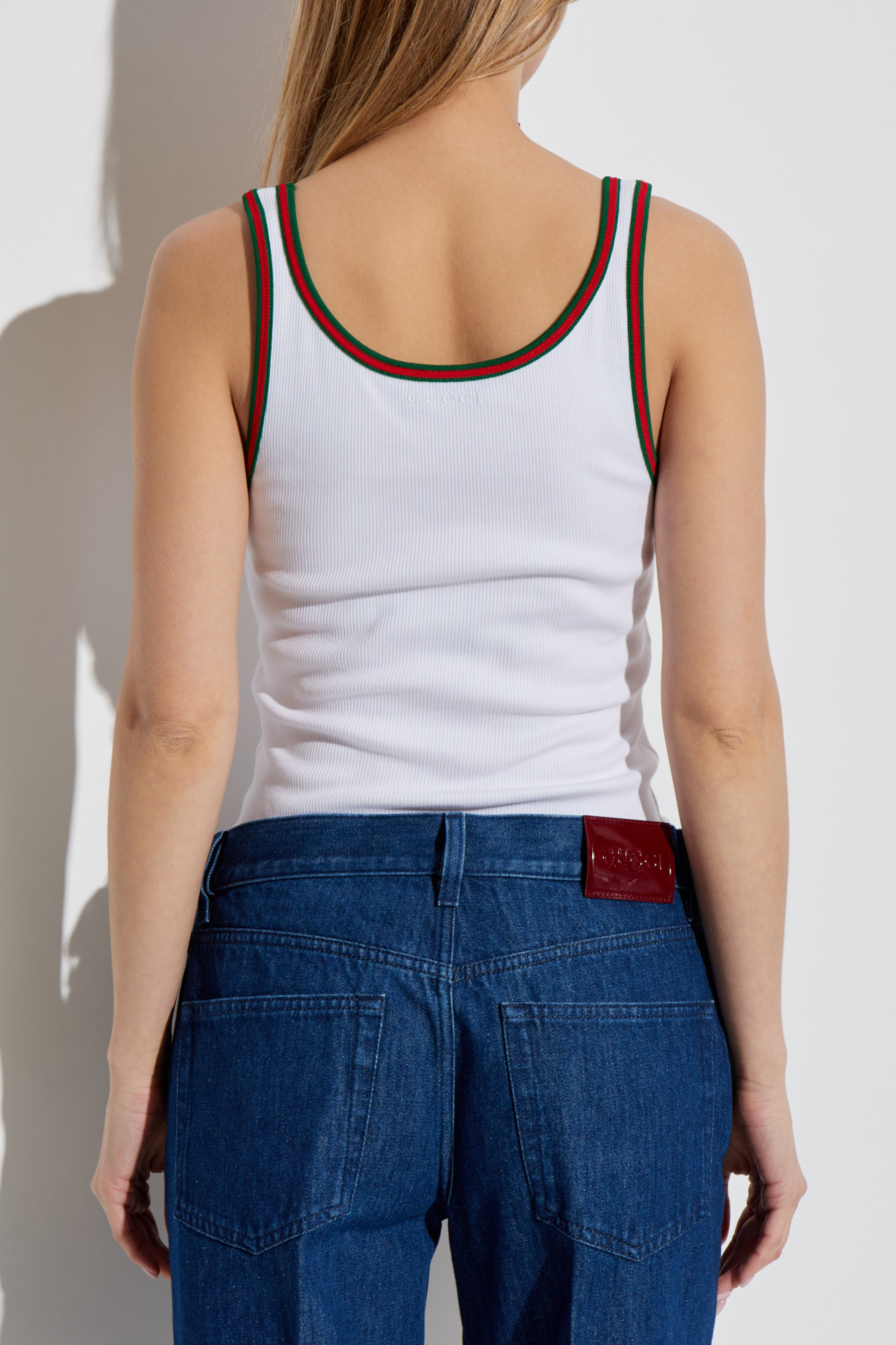 Gucci Top with signature stripe Web | Women's Clothing | Vitkac